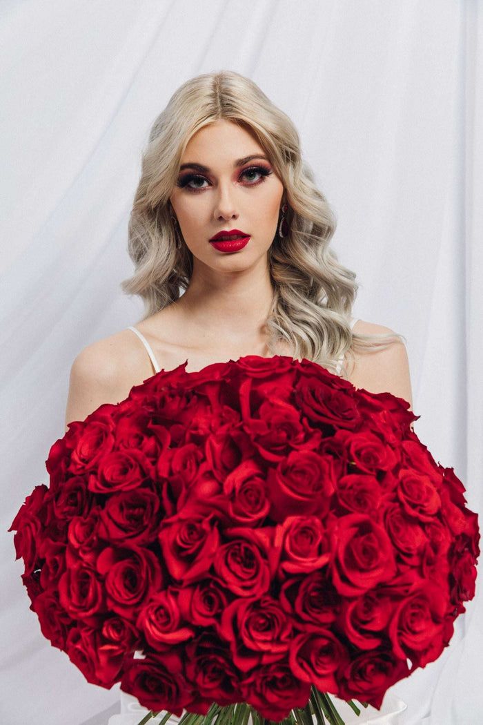 100 Red Rose Bouquet_Flowers_The Floral Fixx_The Floral Fixx