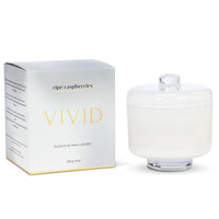 Ripe Raspberries Candle in Pedestal Jar