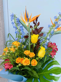 Blue Birds Bouquet_Flowers_The Floral Fixx_The Floral Fixx