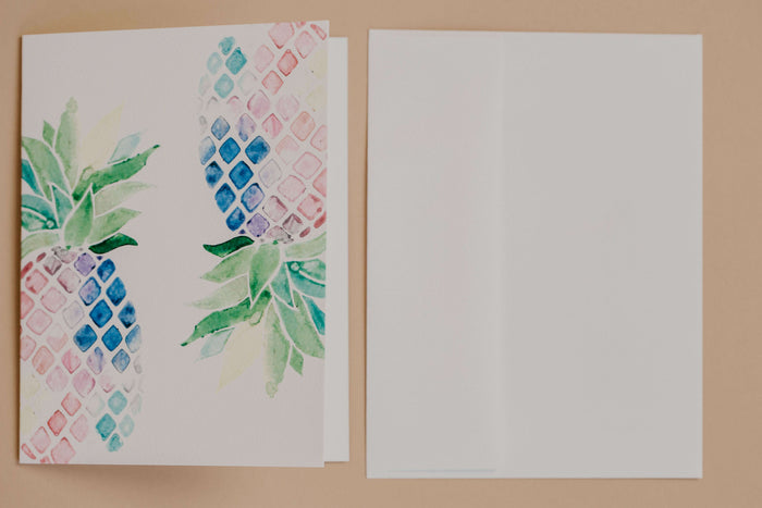 Forever & Always Donation Card- Pineapples_Giftware_Floral Fixx_The Floral Fixx