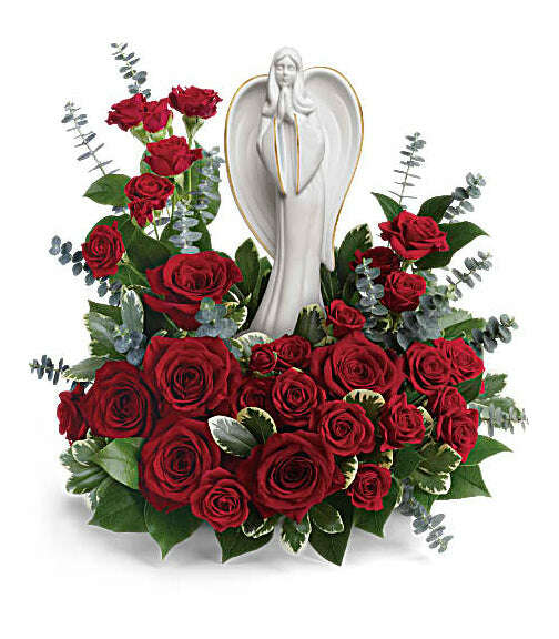 Forever Our Angel_Flower Arrangement_Floral Fixx_The Floral Fixx