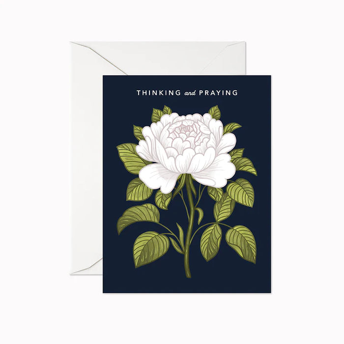 Linden Paper Co - Thinking and Praying Card