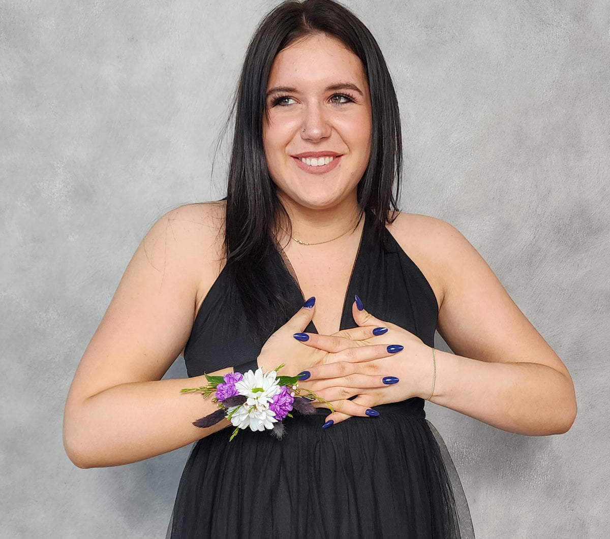 Violet Vibes Corsage