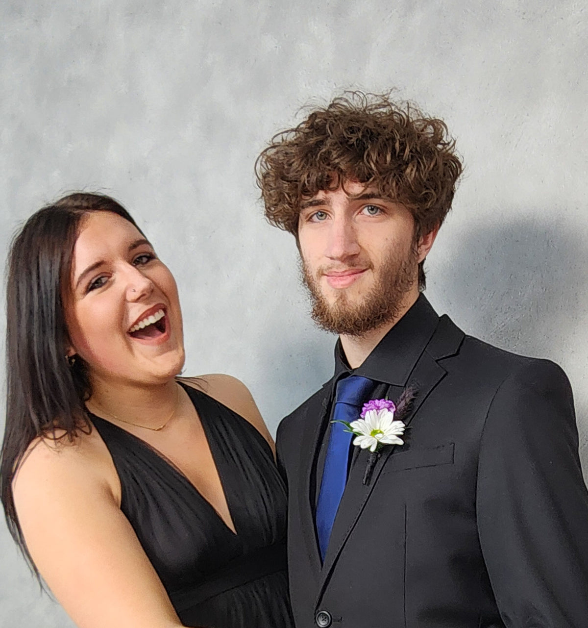 Violet Vibes Boutonniere