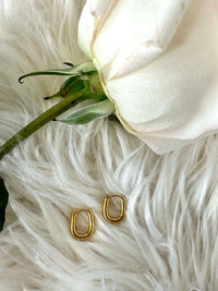 Haven Oval Drops_Earrings_Floral Fixx Design Studio_The Floral Fixx