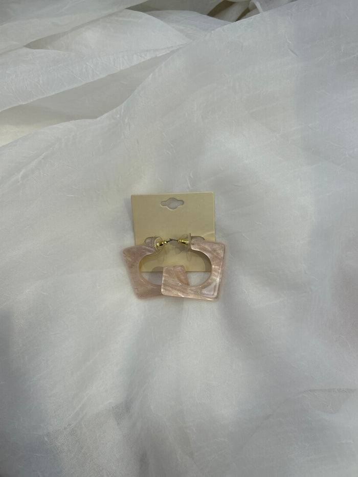 Pink Shimmer Earrings