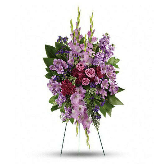 Lavender Reflections Spray_Flower Arrangement_Floral Fixx_The Floral Fixx