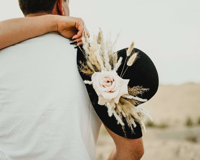 Prairie Hat Embellishment__The Floral Fixx_The Floral Fixx