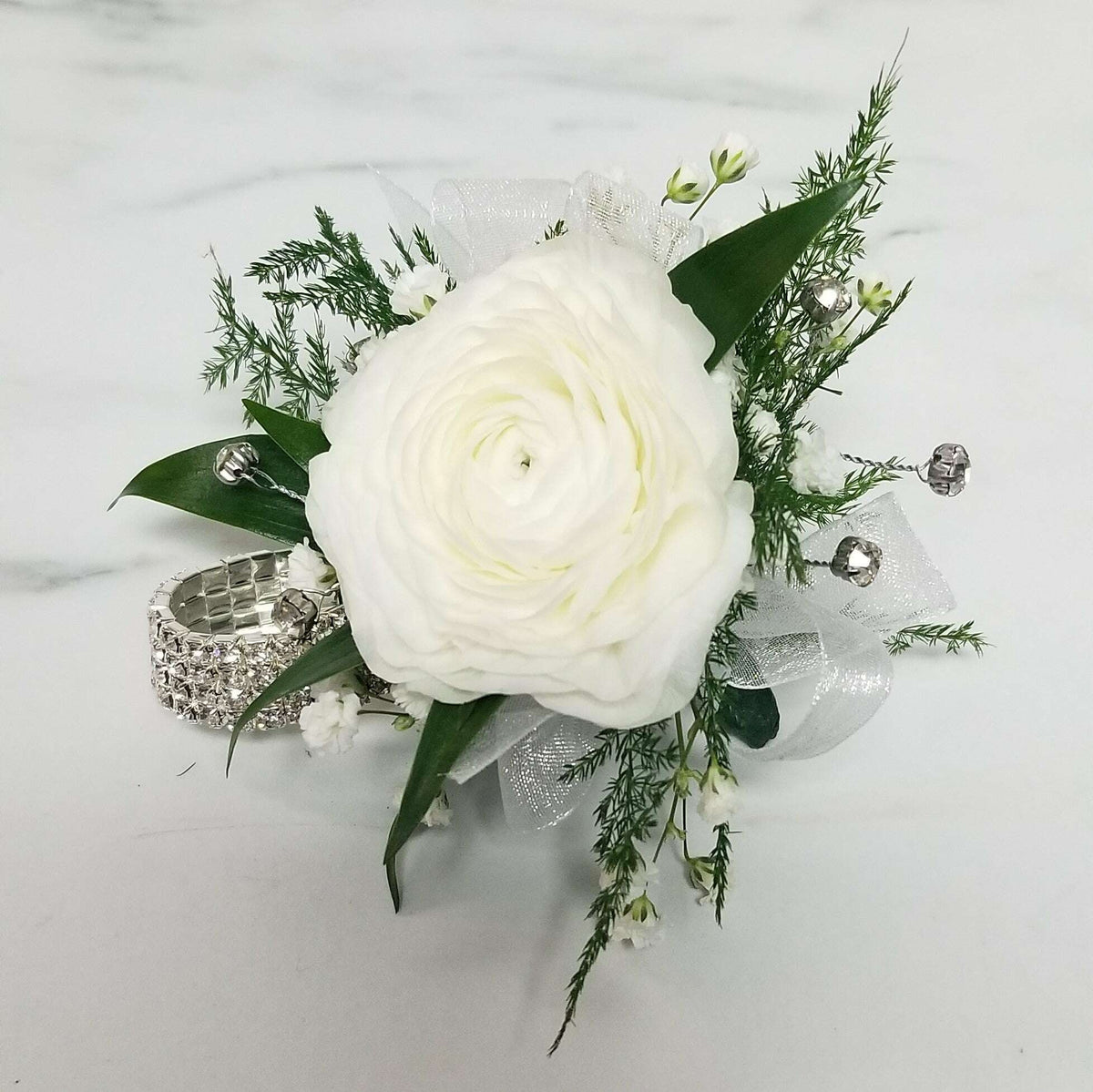 Ranunculus Corsage/Boutonniere_Flower Arrangement_The Floral Fixx_The Floral Fixx