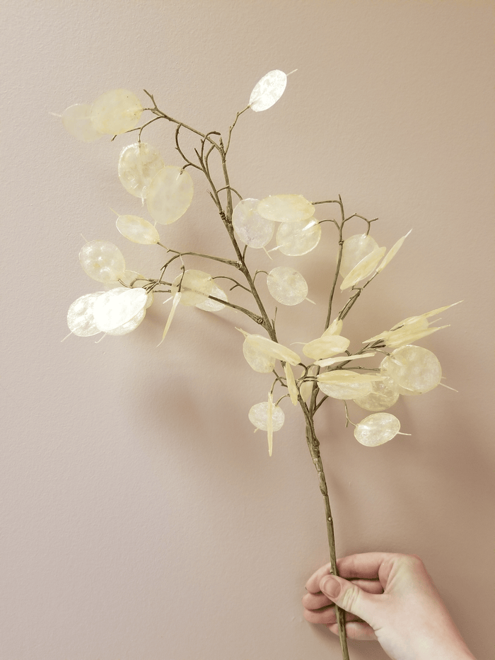 Lunaria Silver Dollar Spray_Silks_The Floral Fixx_The Floral Fixx